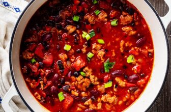 One-Pot Healthy Turkey Chili – Heavenly Home Cooking