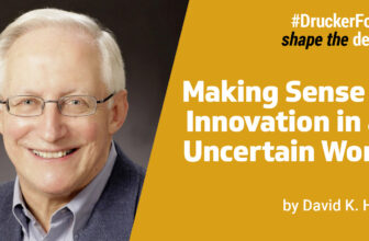 Making Sense of Innovation in an Uncertain World