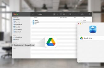 How to add Google Drive to Finder on Mac