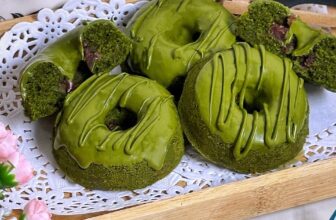 Matcha Red Bean Tea Cakes
