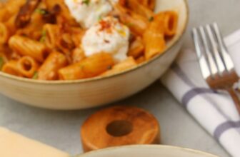 Creamy Sun-Dried Tomato & Burrata Pasta