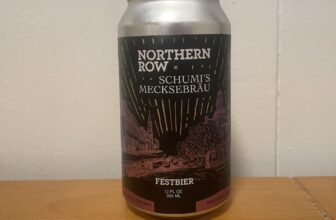 John’s Beer Blog: 9/28/25: Northern Row’s Schwester