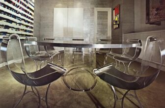 The Rise of Stainless Steel Furniture in 1970s French Design
