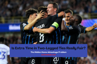 Is Extra Time in Two-Legged Ties Really Fair? The Hidden Home Advantage Problem
