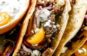 Lamb Tacos (Cheater Gyros) – Cooking for Keeps