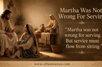 Lessons from Martha and Mary