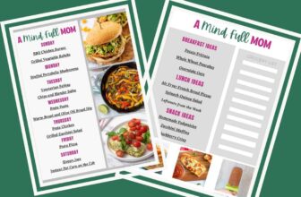 Realistic Weekly Meal Plan + Shopping List