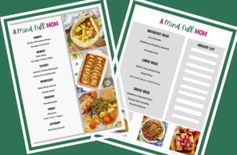 End of Summer 7-Day Meal Plan with Shopping List