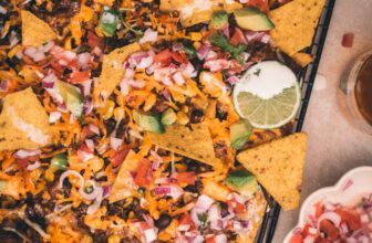 Sheet Pan Mexican Shredded Beef Nachos