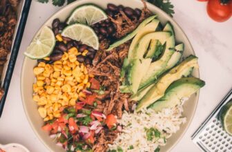 Mexican Shredded Beef Burrito Bowl