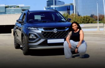 Mimo Mokgosi and the Suzuki Fronx that moves with her