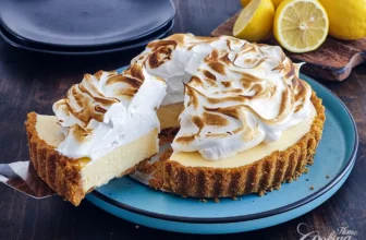 No-Bake Lemon Meringue Tart with Lemon Curd