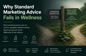 Regulated Wellness Marketing: Why Standard Advice Fails