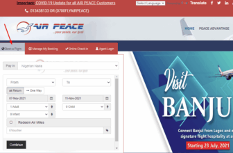 Air Peace Booking – Routes/Destinations, Price List, Etc
