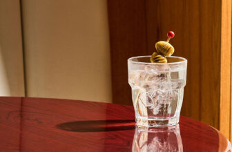 The Best Summer Martini Is a Grilled Dirty Martini on the Rocks