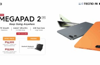 TECNO MEGAPAD 2 Arrives in the Philippines with AI Features, 2.5K Display, and Free Bluetooth Keyboard