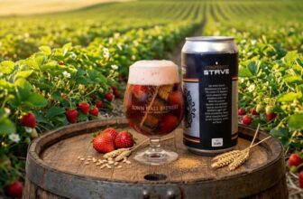 Town Hall Brewery Strawberry Stave