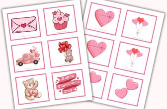 Valentine’s Day Matching Cards – The Purposeful Nest