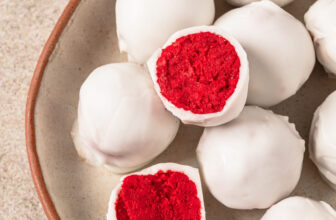 Red Velvet Cake Balls – About a Mom