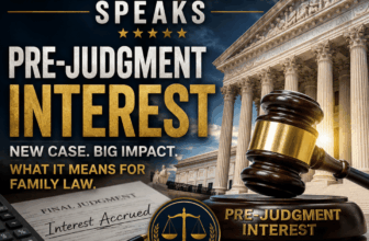 Prejudgment Interest Now Available in Equitable Distribution – Eddie Stephens – Family Law