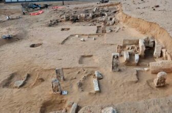 Archeologists Find Ancient Egyptian Tombstones Depicting Human Figures