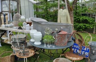 White Door Brocante at West Green House gardens 23 April 2026 – Charis White Interiors