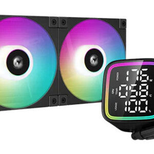 DeepCool LD240 Processor All-in-one liquid cooler 12 cm Black 1 pc(s)