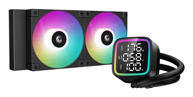DeepCool LD240 Processor All-in-one liquid cooler 12 cm Black 1 pc(s)
