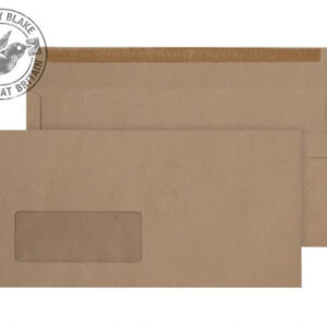 Blake Manilla Window Self Seal Wallet DL 110x220mm 80gsm (Pack 1000)