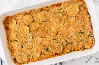 Baked Zucchini with Bacon – Lana’s Cooking