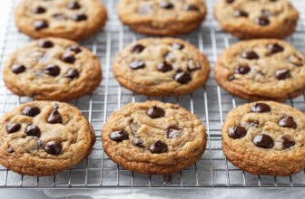 Brown Butter Banana Bread Chocolate Chip Cookies