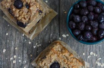 Blueberry Oat Breakfast Bars