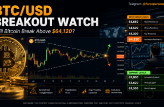 Bitcoin Awaits Breakout Above $64,120 – Rehana William |Financial Consultant _Forex_Gold Xauusd| Fund Manager