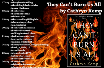 They Can’t Burn Us All by Cathryn Kemp – Bookchatter@Cookiebiscuit
