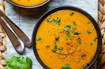 Carrot and Lentil Soup | Living Lou