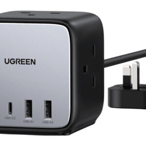 Ugreen 90906 mobile device charger Universal Grey, Silver AC Fast charging Indoor
