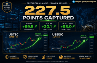 227.5 Points Captured Through Structured Market Analysis – Rehana William |Financial Consultant _Forex_Gold Xauusd| Fund Manager