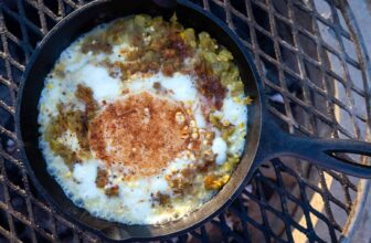 Hatch Chile Oaxaca Cheese Dip (Grilled Skillet Recipe)