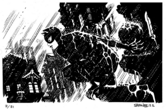 Chris Samnee Batober 2022 Original Art Prices