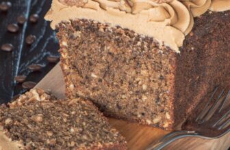 Coffee And Walnut Loaf Cake