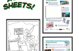 Free COYOTE vs ACME Activity Sheets and Coloring Page