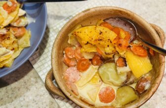 Budget Root Vegetable Dauphinoise (Gluten-Free & Vegetarian)