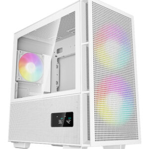 DeepCool R-CH360-WHAPE3D-G-1 computer case Micro Tower White