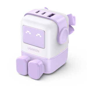 Ugreen USB-A+2C 65W UNO GAN CHARGER Mobile computer, Mobile phone, Laptop, Tablet, Watch AC, USB Indoor