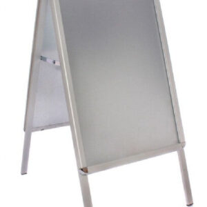 Deflecto PPA110S chalk board Silver Aluminium