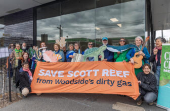 Join Greenpeace to save Scott Reef from Woodside’s dirty gas