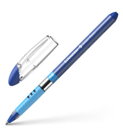 Schneider AG Slider Basic Blue Clip-on retractable ballpoint pen Extra Bold 1 pc(s)