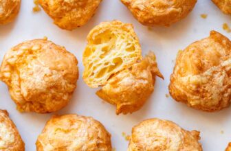 Gougères Recipe | La Cuisine de Géraldine