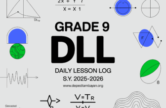 Grade 9 DLL – Daily Lesson Log 2025-2026