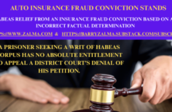 Auto Insurance Fraud Conviction Stands